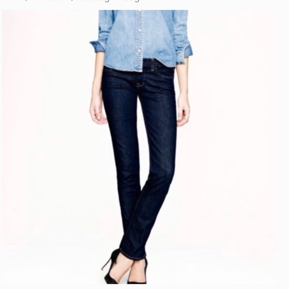 👖J. Crew Matchstick Straight Leg Jeans